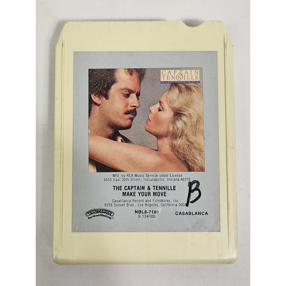 Captain & Tennille - Make Your Move (8-Track Tape) VTG Tested